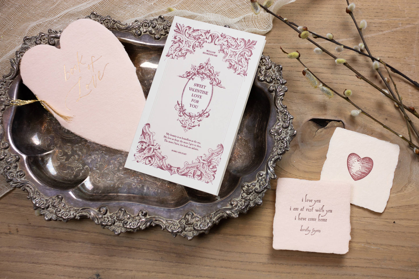 Sweet Valentine English Lit Card
