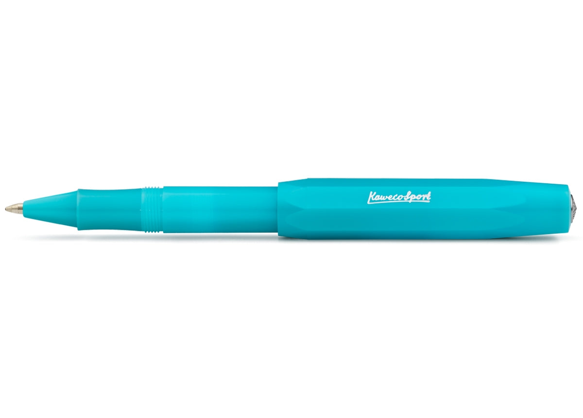 Kaweco Frosted Sport Rollerball in Light Blueberry