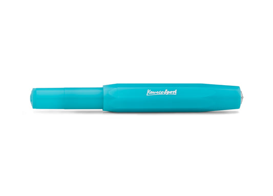Kaweco Frosted Sport Rollerball in Light Blueberry