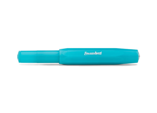 Kaweco Frosted Sport Fountain Pen in Light Blueberry