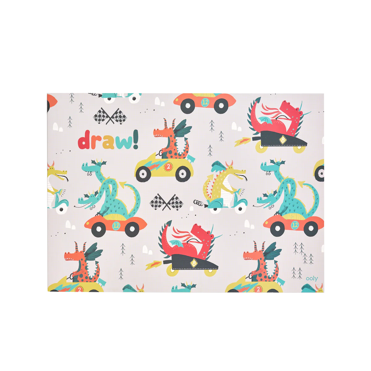 Dragon Race Tracks Doodle Pad Duo Sketchbooks - Set of 2