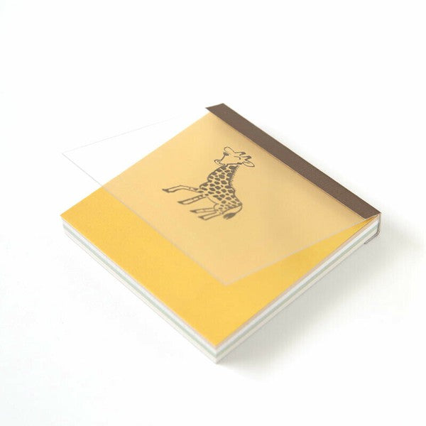 Animal Parade Giraffe Memo Pad Set