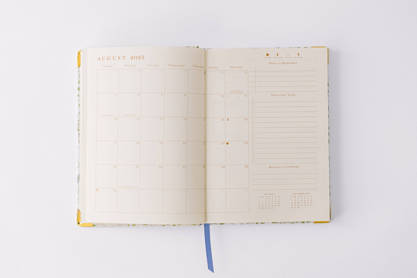 2026 Vine Pattern 17-Month Medium Bound Planner