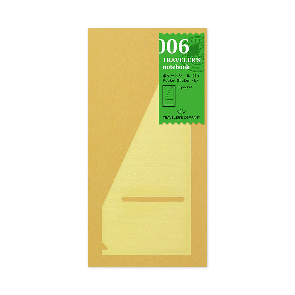 Traveler's Notebook 006 Large Pocket Sticker