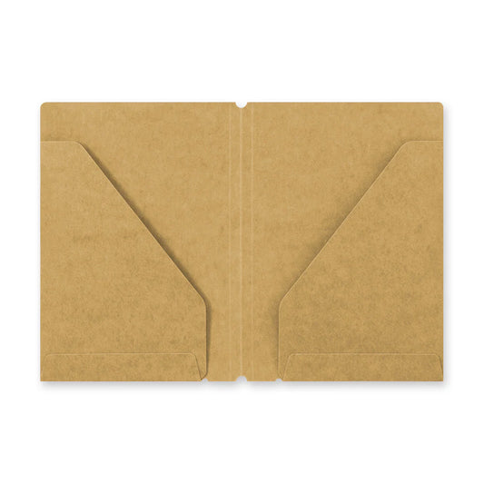 Traveler's Notebook P-010 Kraft Paper Folder - Passport size