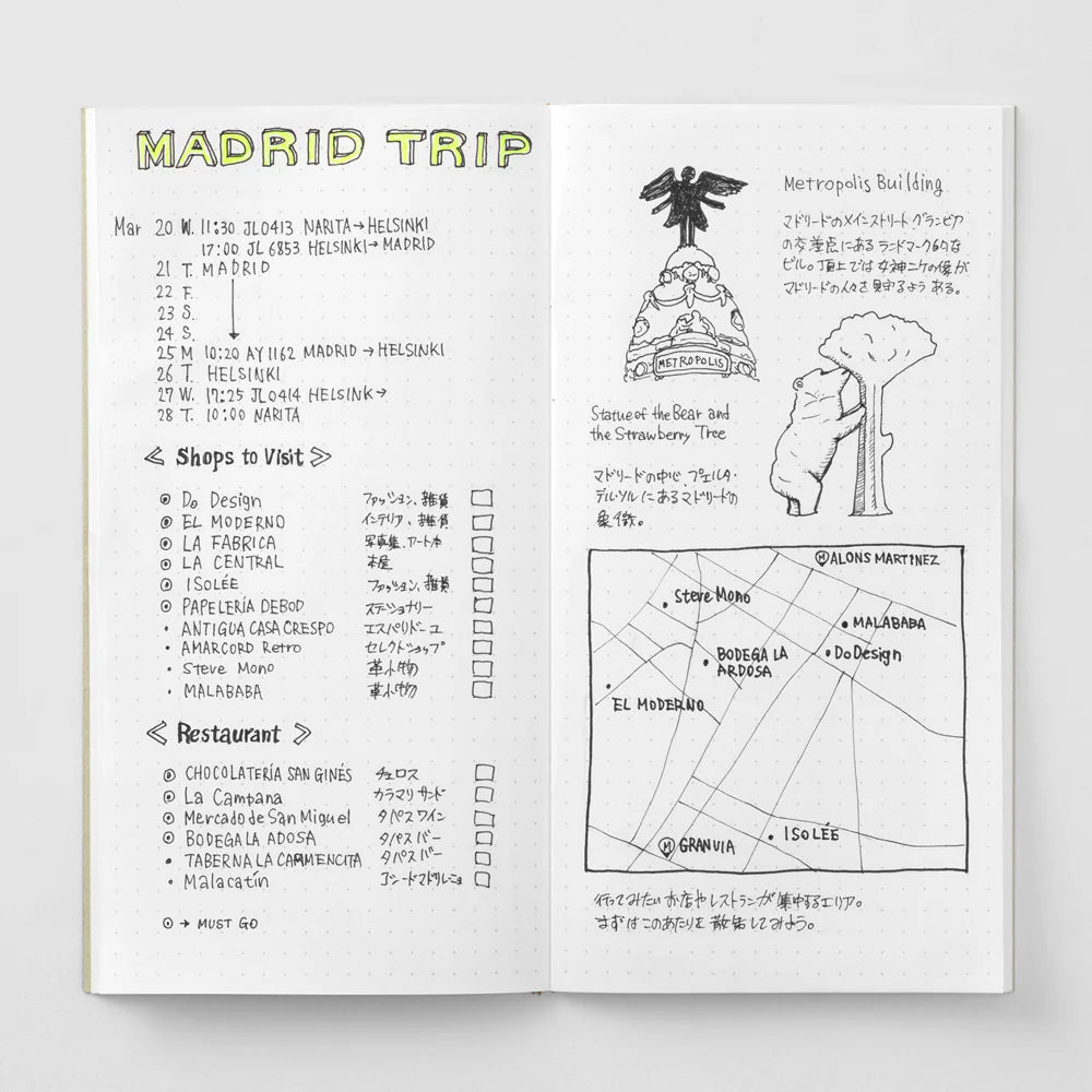 Traveler's Notebook 026 Dot Grid