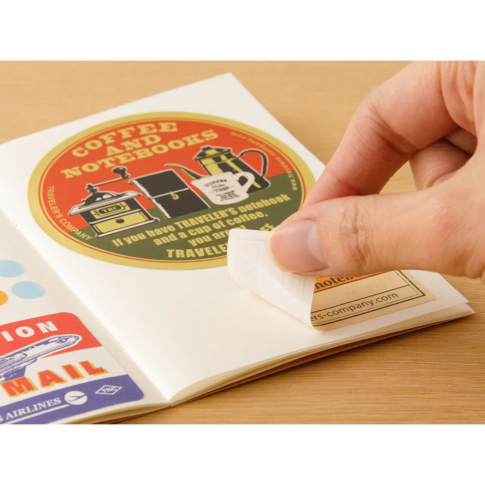 Traveler's Notebook P-017 Sticker Release Paper - Passport Size