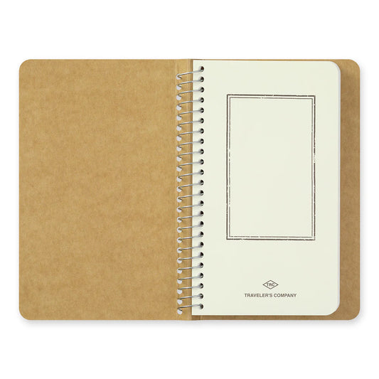 TRC A6 Slim Spiral Ring Blank Notebook