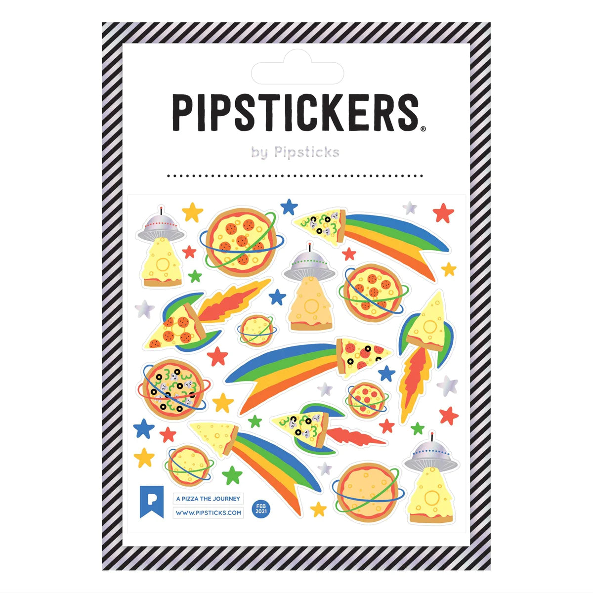 A Pizza The Journey Stickers
