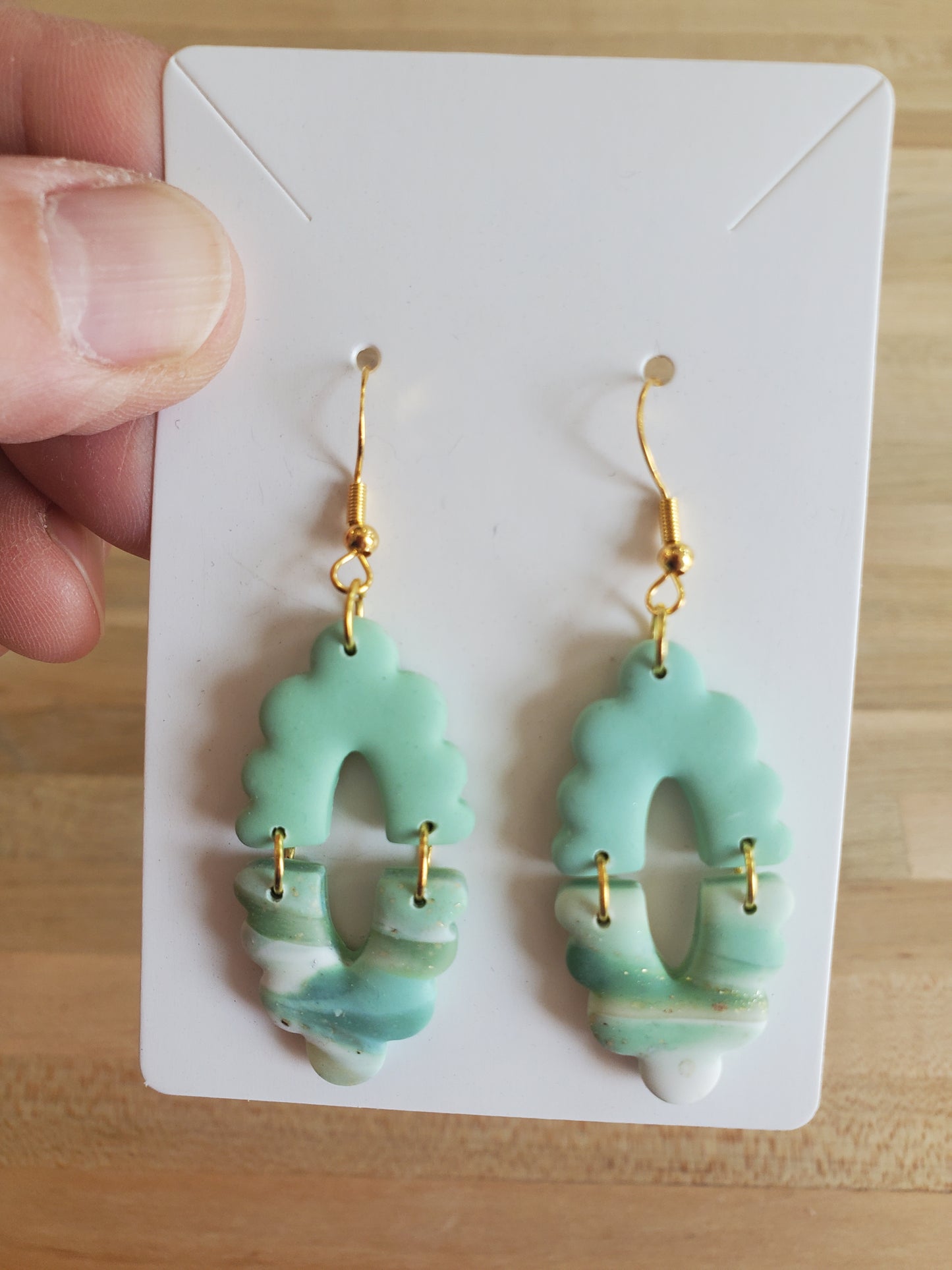 Dangle earrings