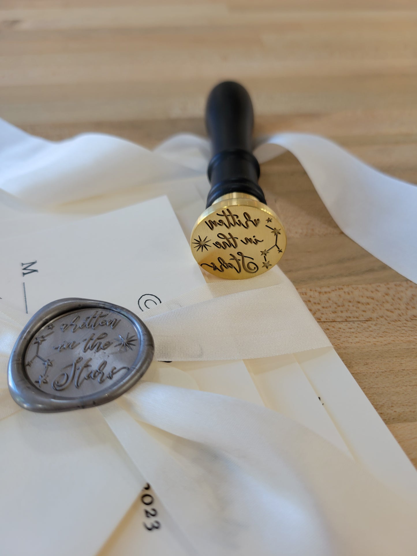 Written in the Stars Wax Stamp