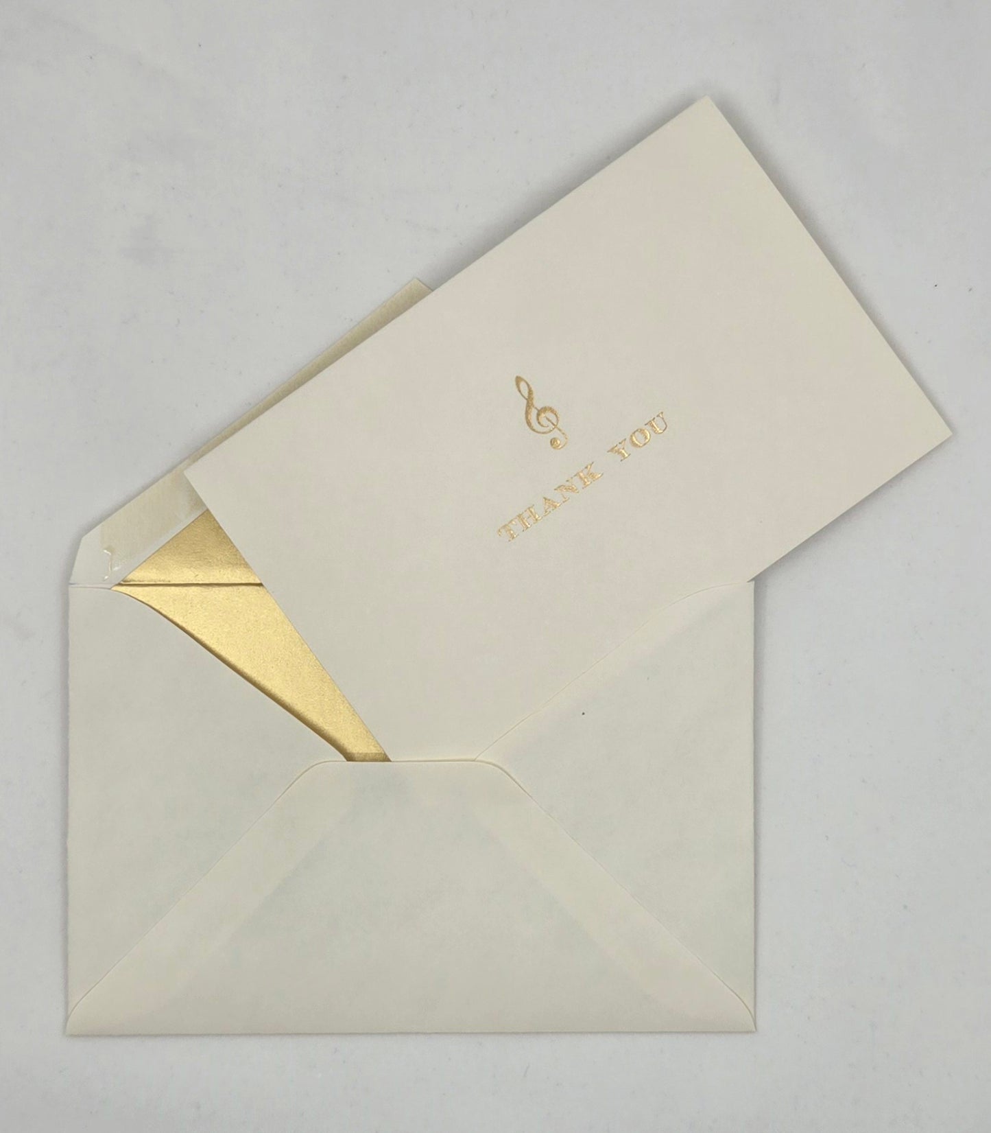 Classica Italiana Thank You Cards- Music