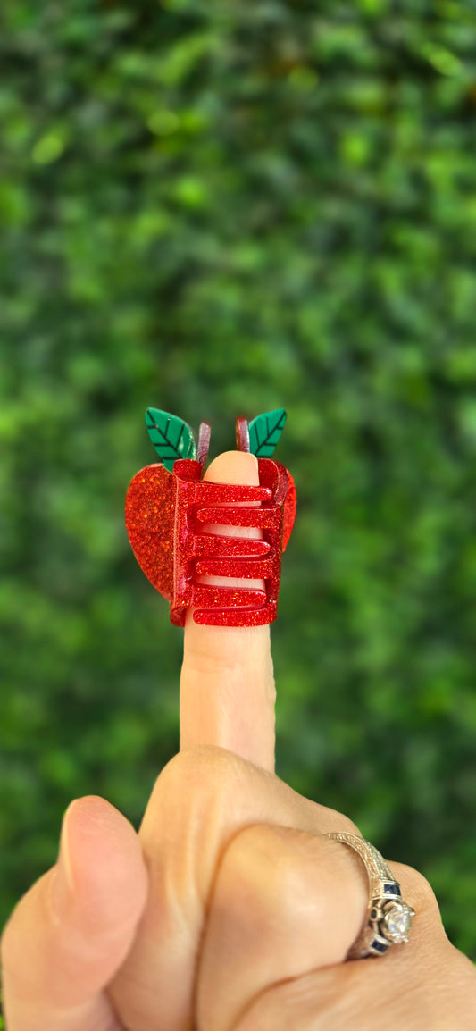 An Apple for the Teacher Hair Claw