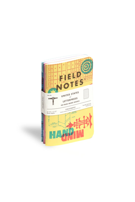 Field Notes- US Letterpress- C Edition