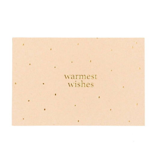 Warmest Wishes Postcard