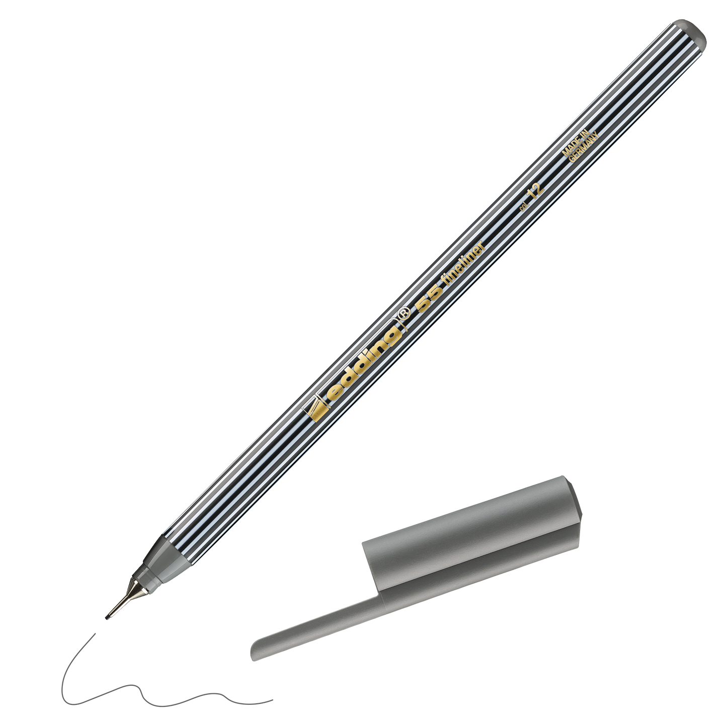 Edding 55 Fineliner- #12 Grey