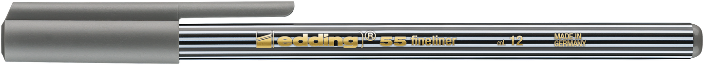 Edding 55 Fineliner- #12 Grey