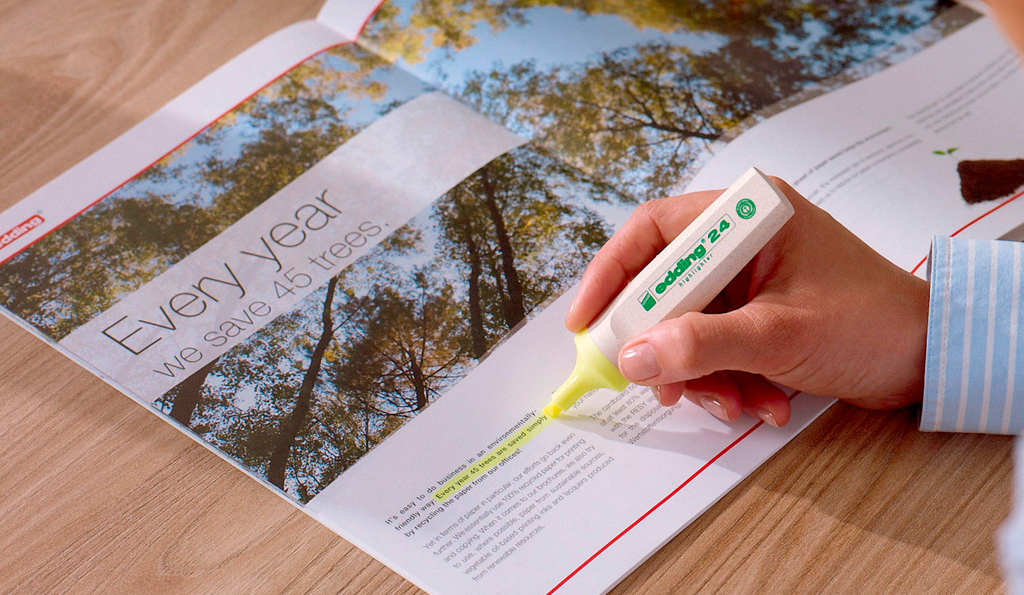 edding 24 EcoLine highlighter- Light Green