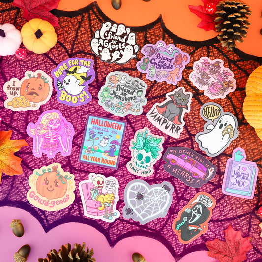 Halloween Should Be All Year ‘Round Vinyl Sticker