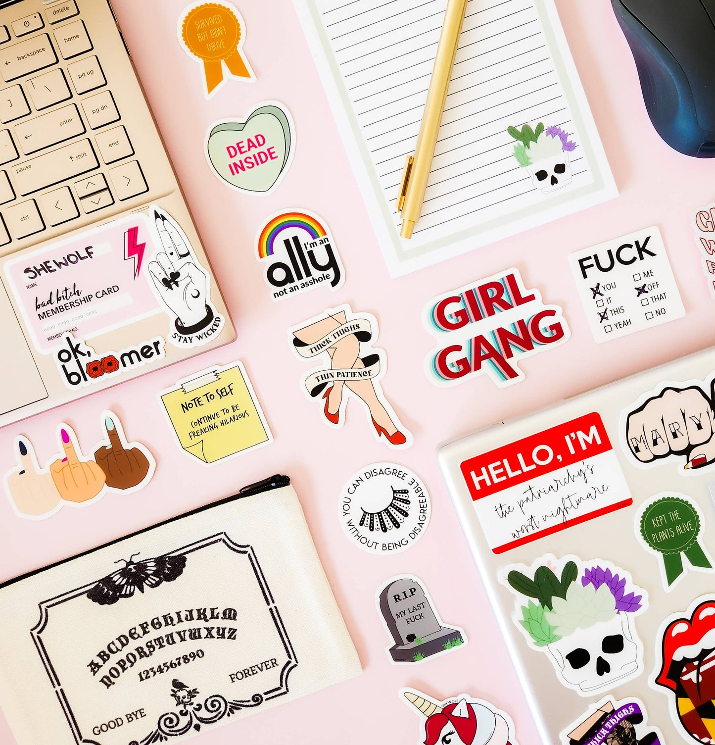 F- Checklist Sticker
