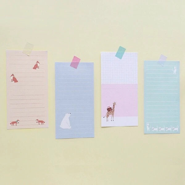 Little Darling Fox Memo Pad