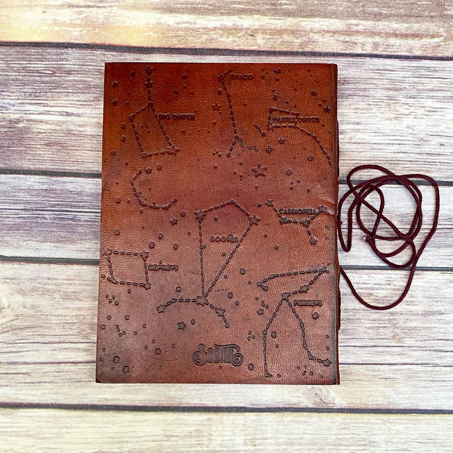 Weird and Wonderful Leather Journal