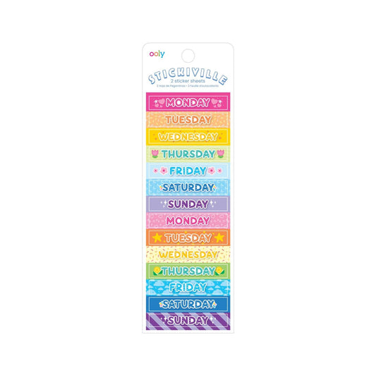 Stickiville Stickers: Days Of The Week