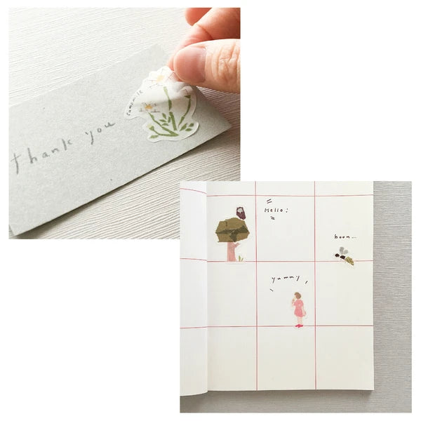 Planner Stickers Winter Miki Tamura Silver Foil