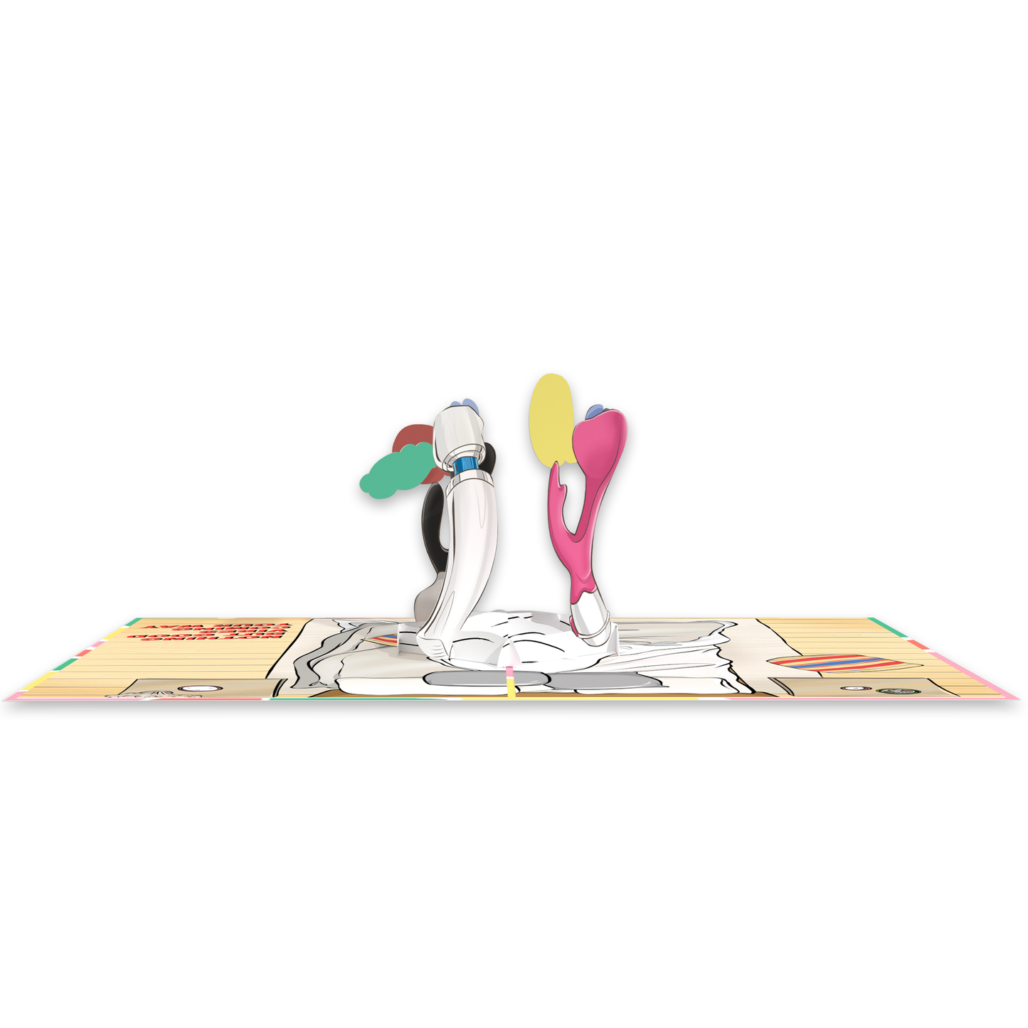 Good Vibes Only 3D Birthday Card