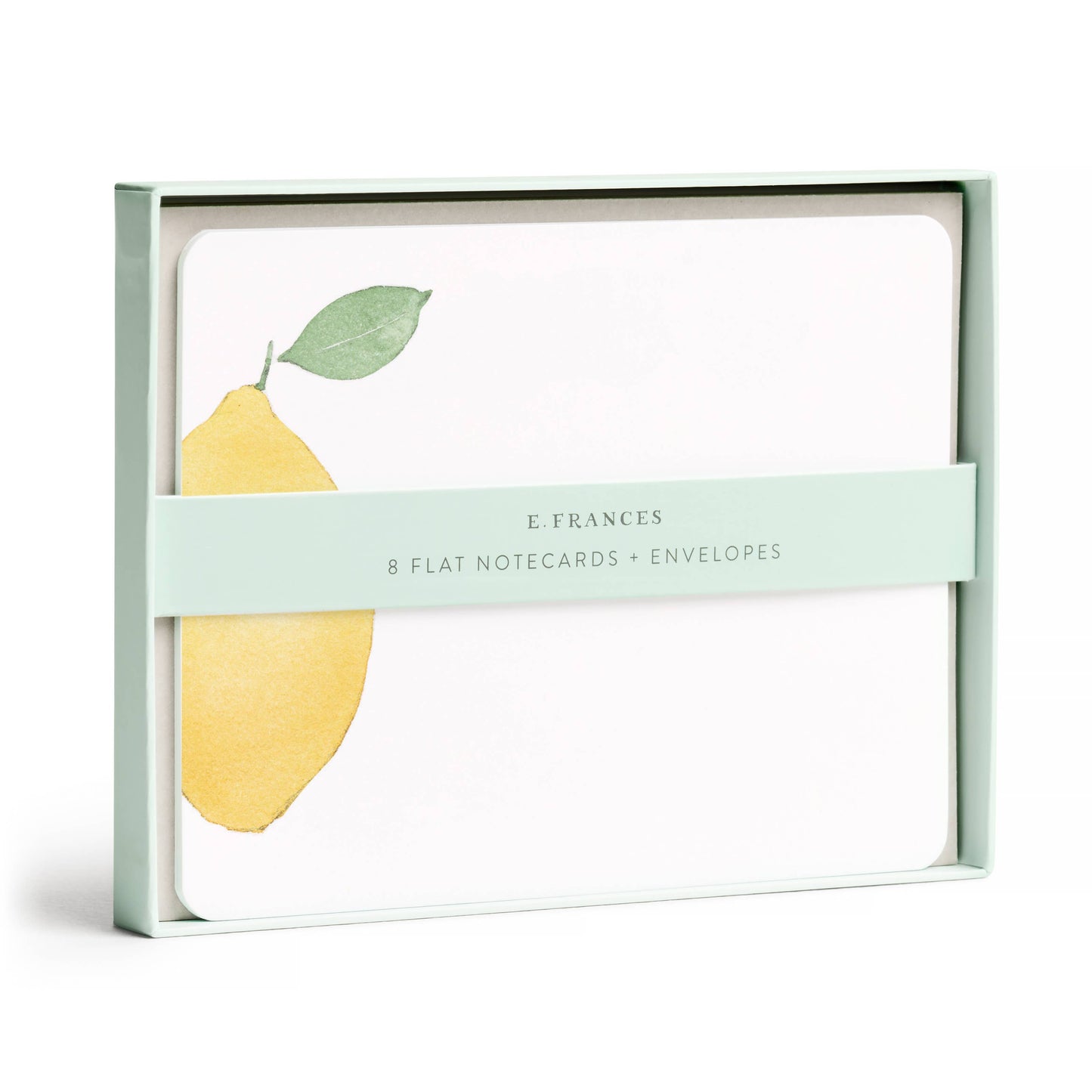 Lemon Flat Note (Boxed set of 8)