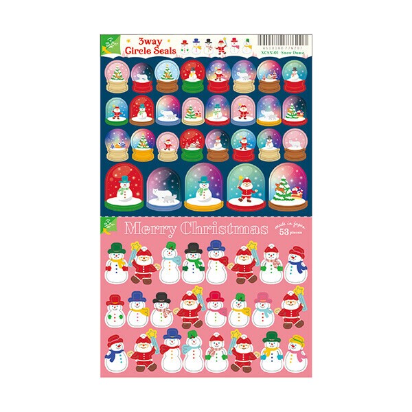 Snowdome Stickers