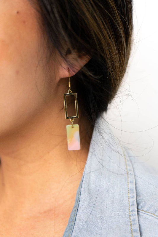 Raya Earrings - Pastel