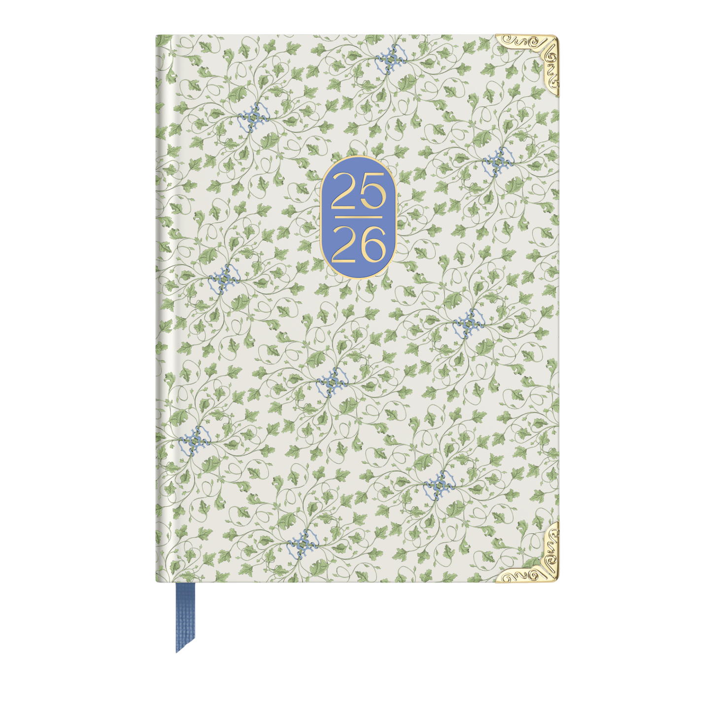 2026 Vine Pattern 17-Month Medium Bound Planner