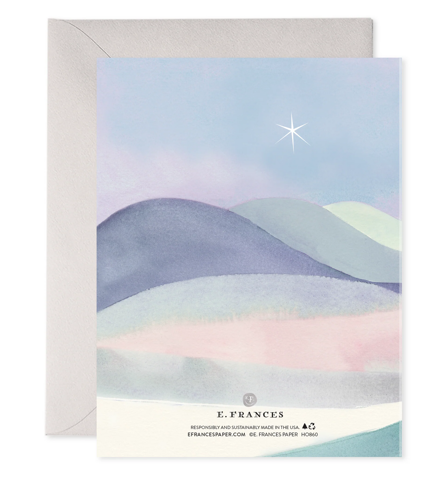 Joy Hope Peace- Holiday Greeting Card