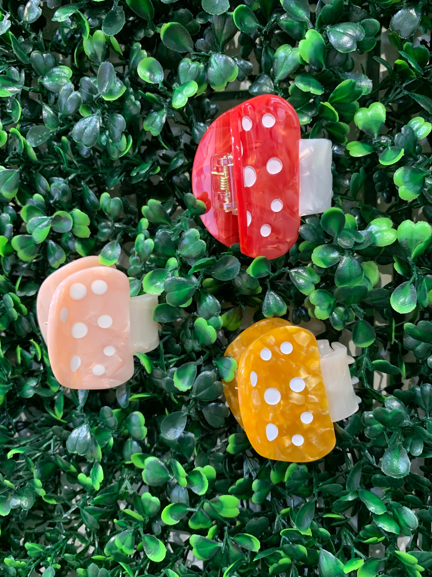 Mushroom Claw Clip