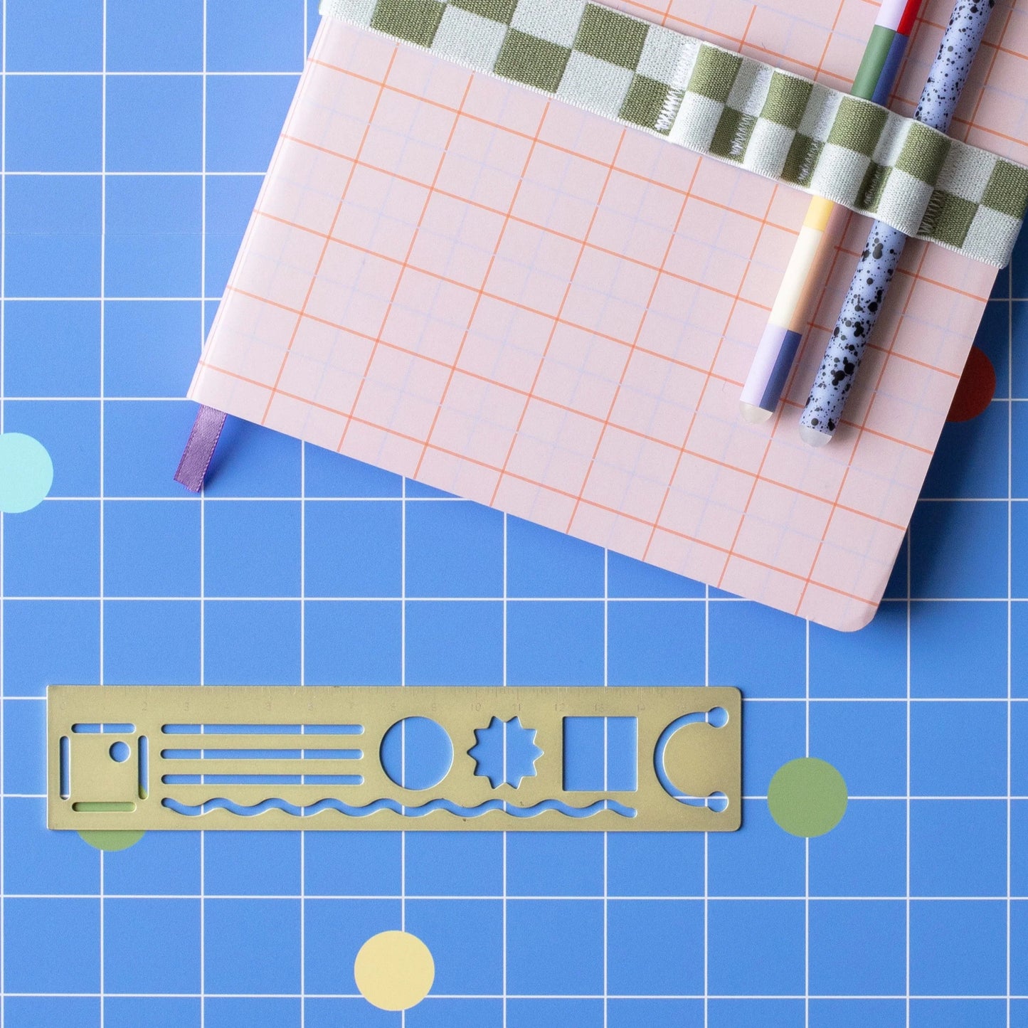 3-in-1 Metal Bookmark