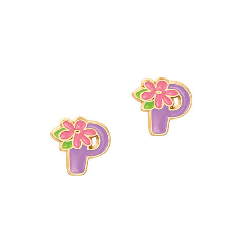 Initial "P" Studs