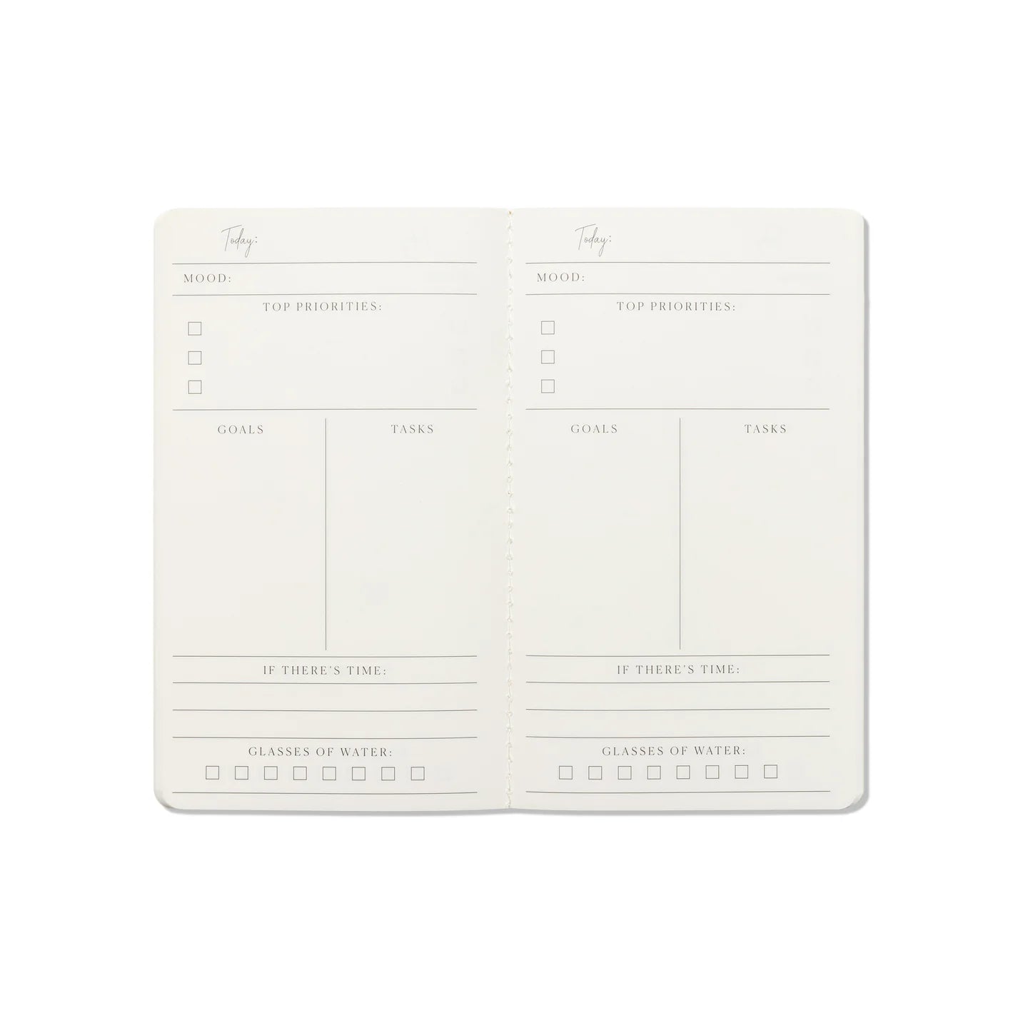 Wellness Set of 3 Undated Planners