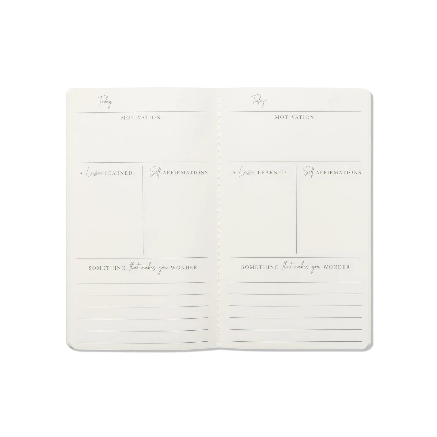 Wellness Set of 3 Undated Planners