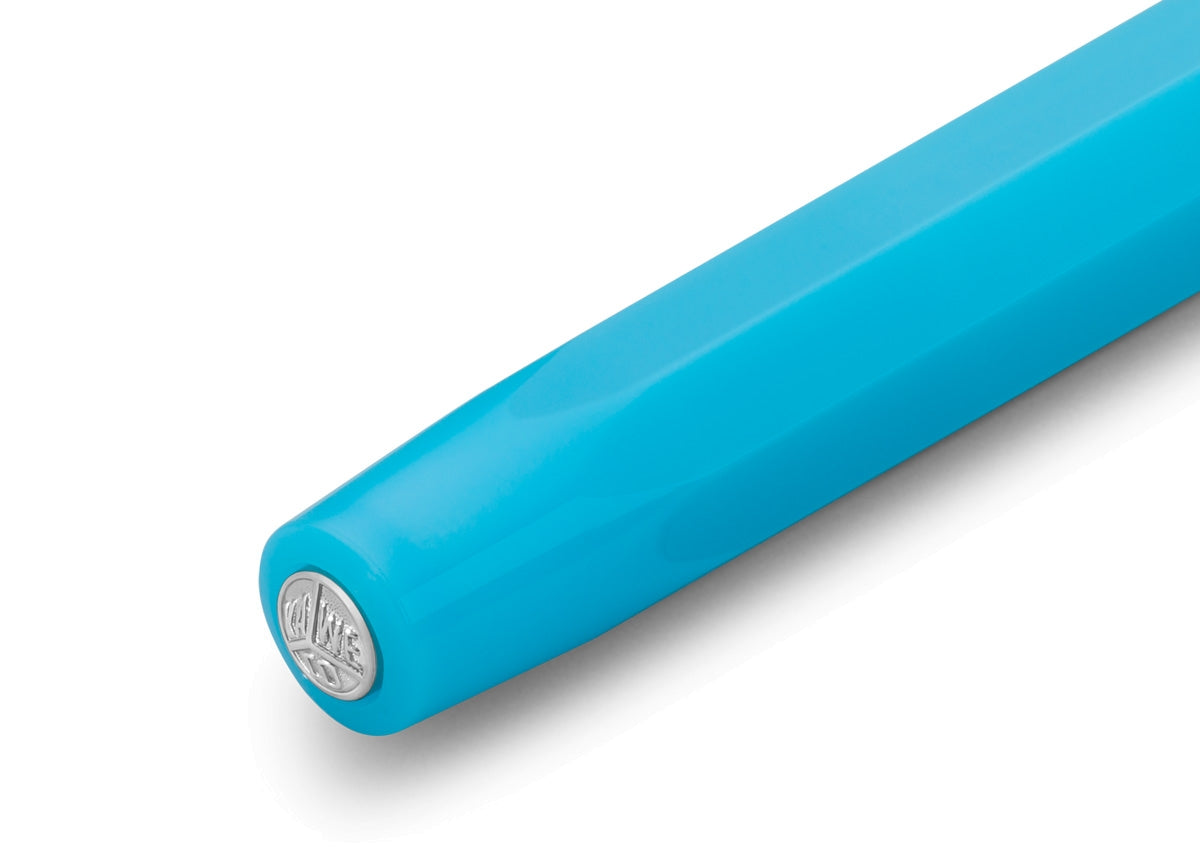 Kaweco Frosted Sport Fountain Pen in Light Blueberry