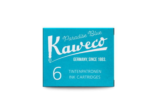 Kaweco Ink Cartridges in Paradise Blue