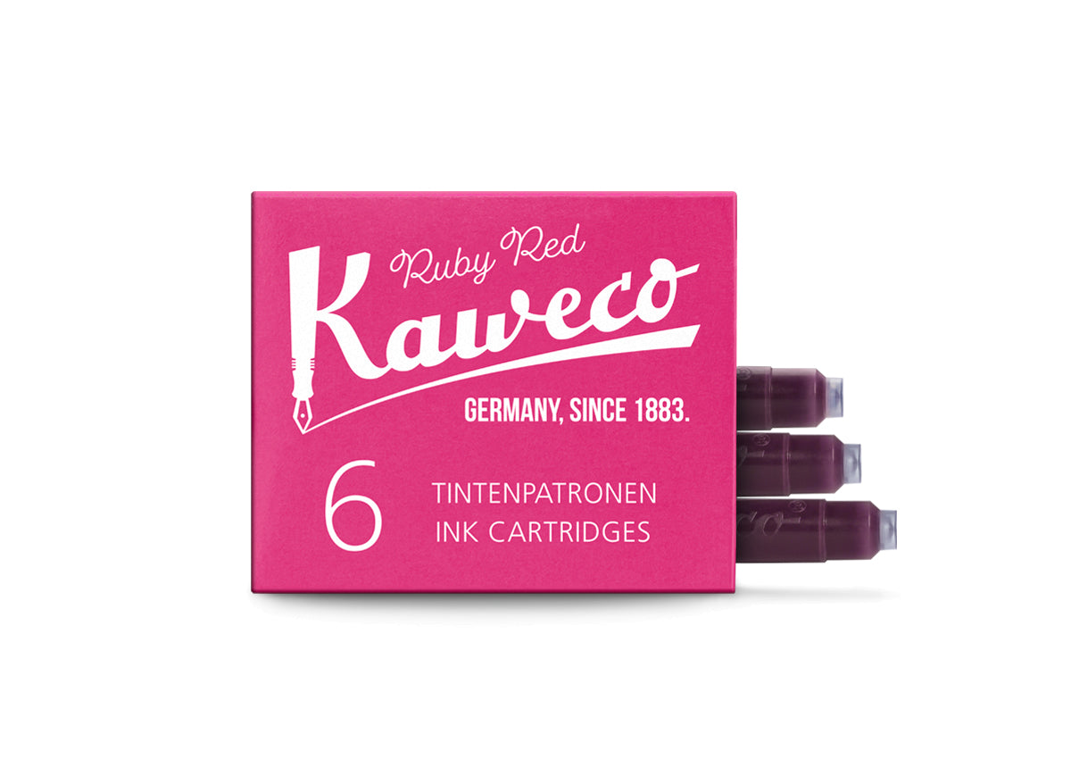 Kaweco Ink Cartridges in Ruby Red