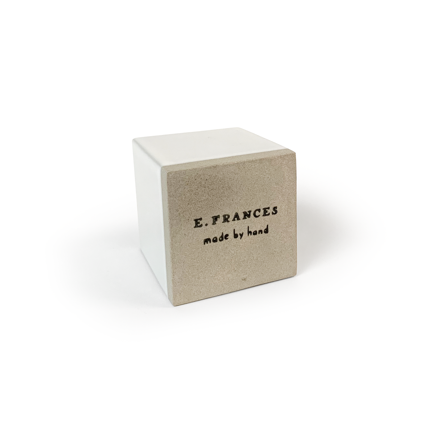 Little Notes Ceramic Holder - Cotton White