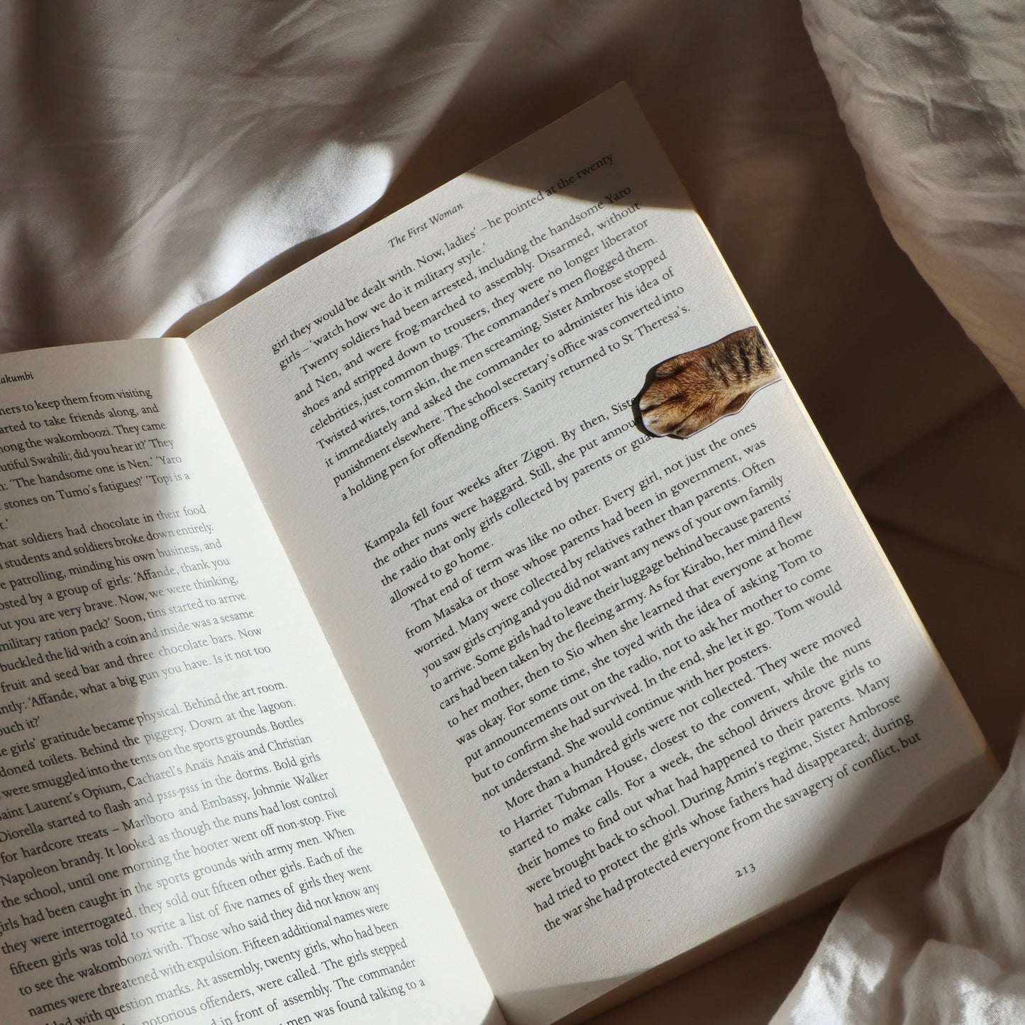 Cat Paw Magnetic Bookmarks