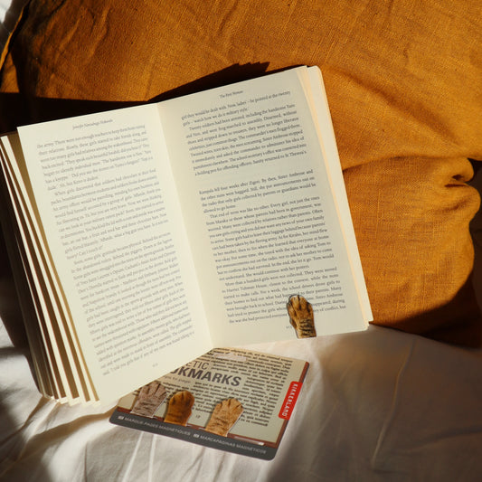 Cat Paw Magnetic Bookmarks
