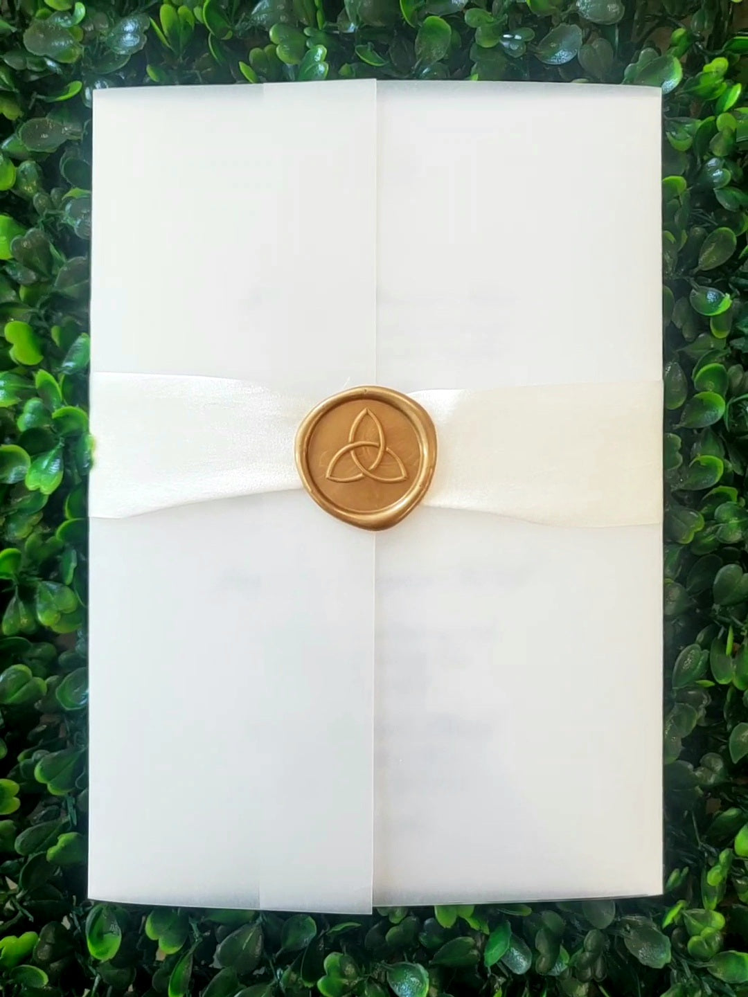 Celtic Trinity 3D Wax Stamp