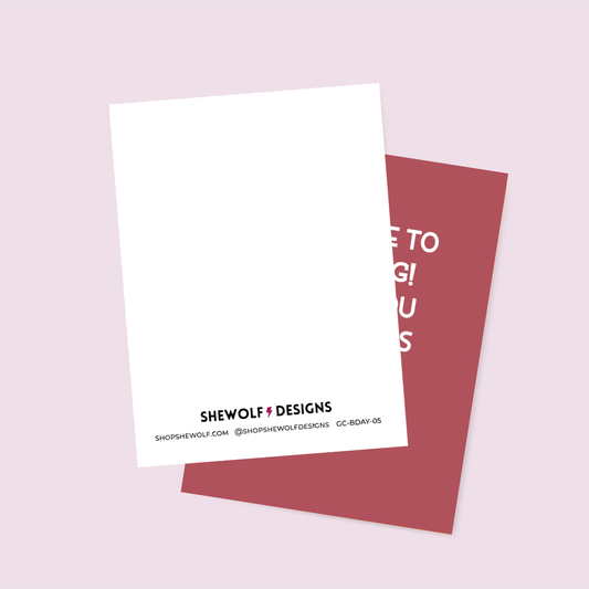 Welcome to Adulting Birthday Card