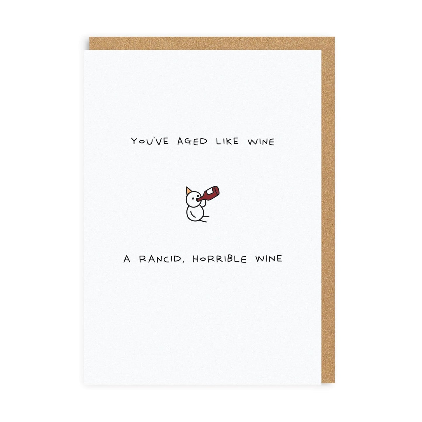 You've Aged Like Wine Card