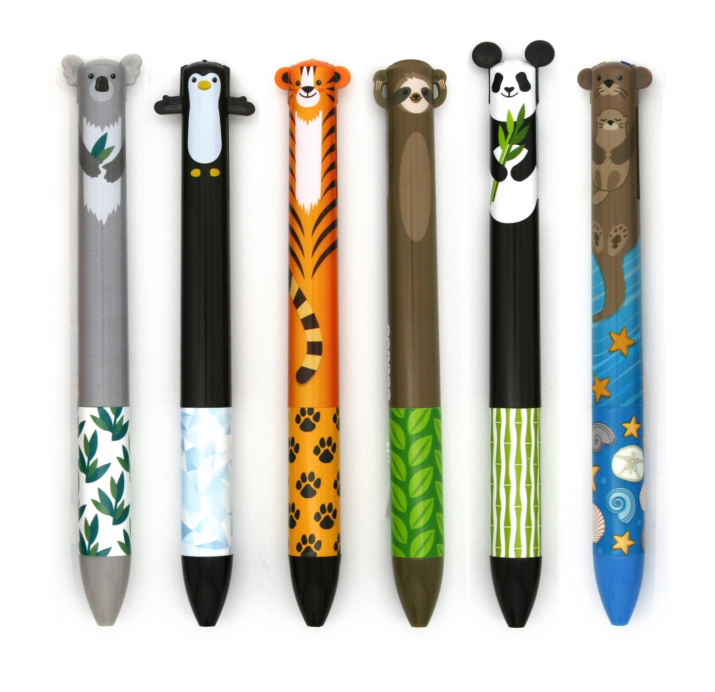 Twice as Nice 2 color click pen
