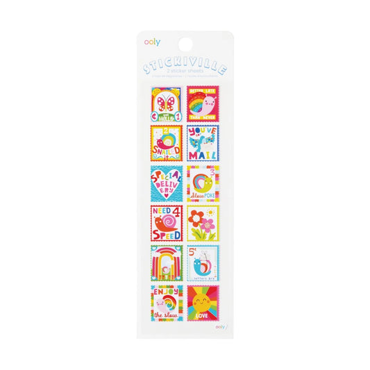 Snail Mail Stamps- Stickiville Stickers